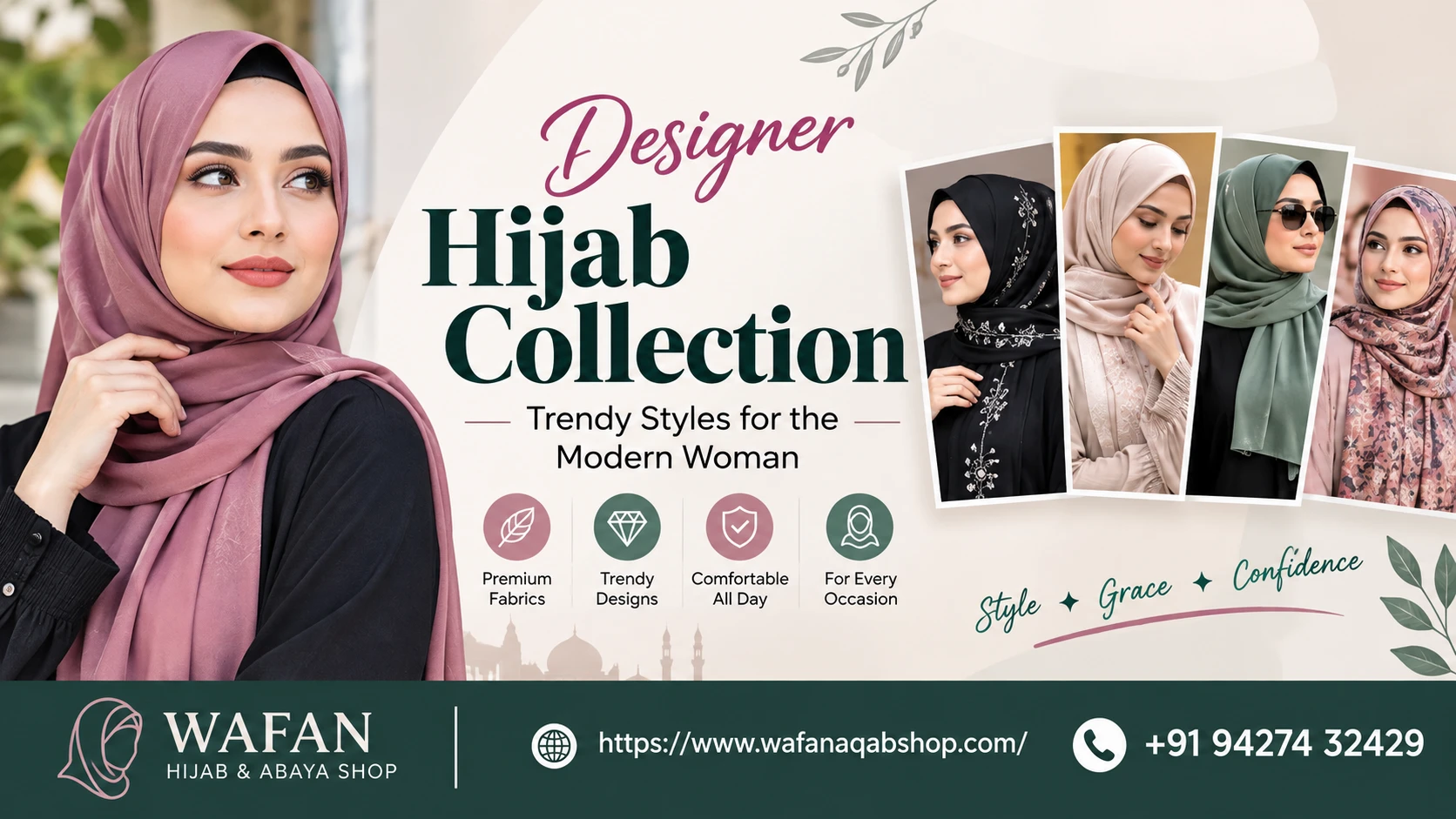 Designer Hijab Collection: Trendy Styles for the Modern Woman