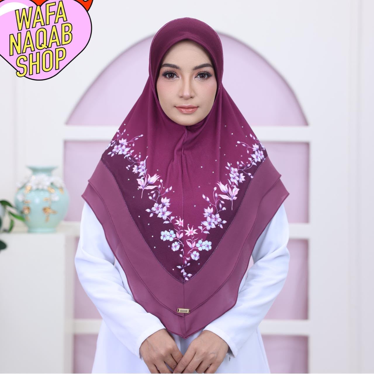 Malaysian Printed Floral Makna – Premium Collection